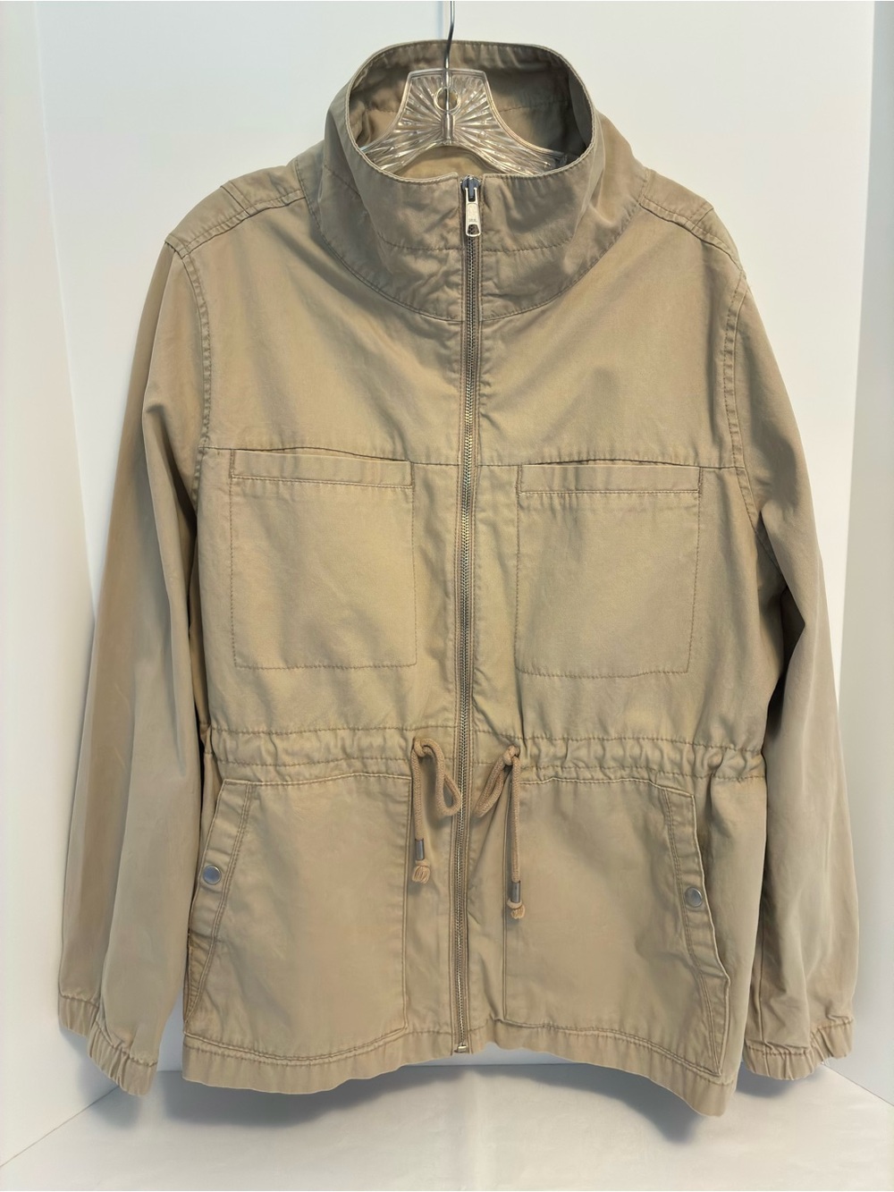 Old Navy Women's Utility Field Jacket Tan Size XL